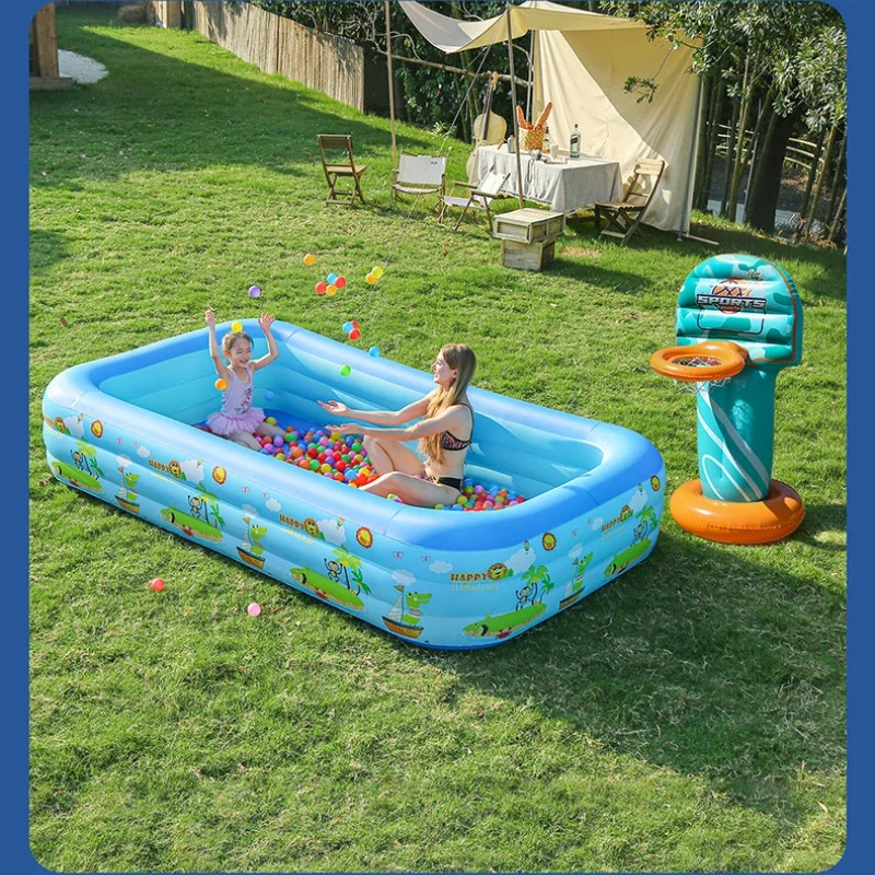 Piscina mini inflable para espacios pequeños