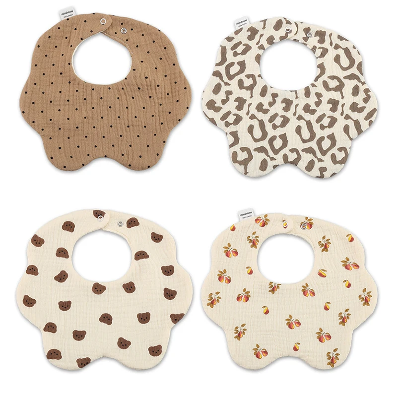 Babero bandana de algodon para bebe - Estilo coreano verano