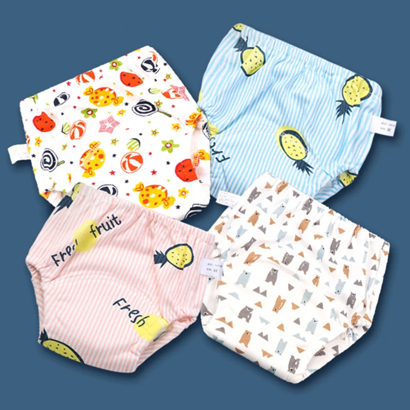 Pantalones de entrenamiento impermeables reutilizables para bebé