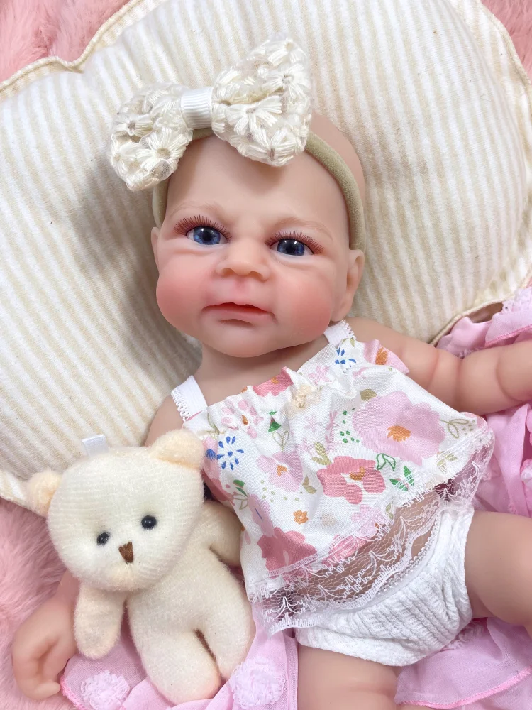 Muñeca Reborn de silicona Elijah, suave y flexible, para niñas - imagen 3