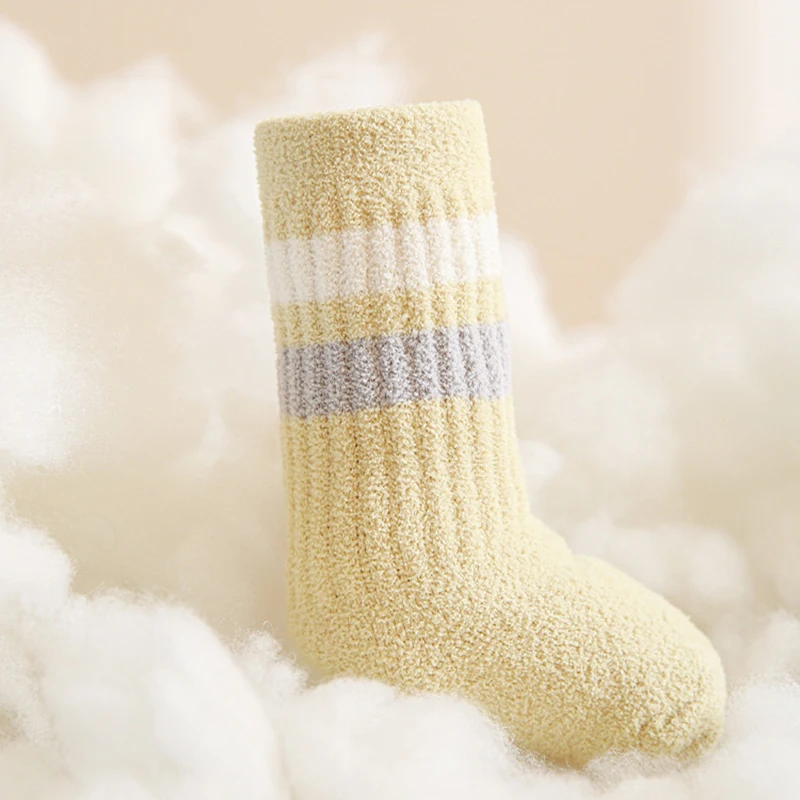 Calcetines de lana antibacterianos suaves para bebé en invierno - imagen 3