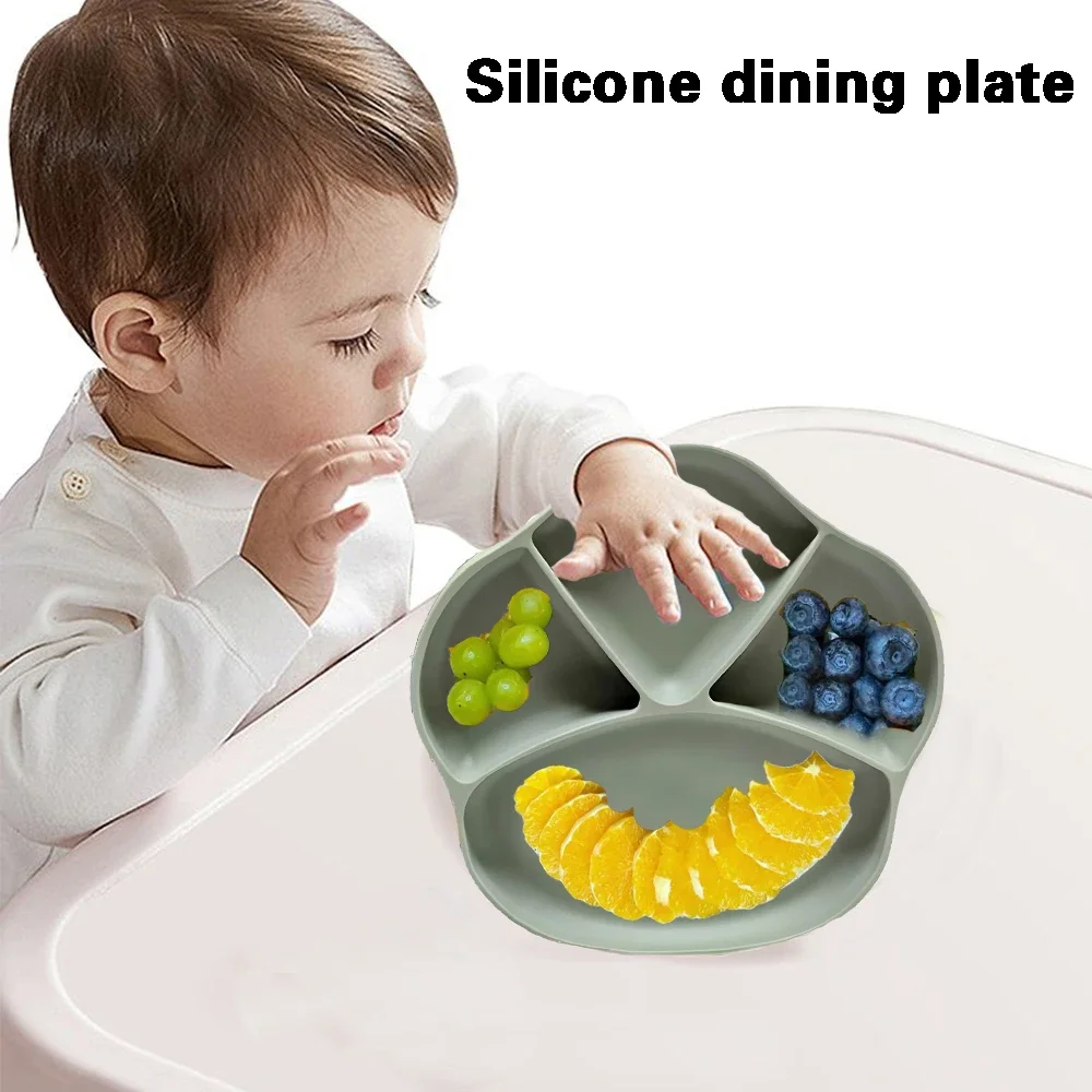 Plato infantil de silicona con ventosa anticaídas - imagen 5