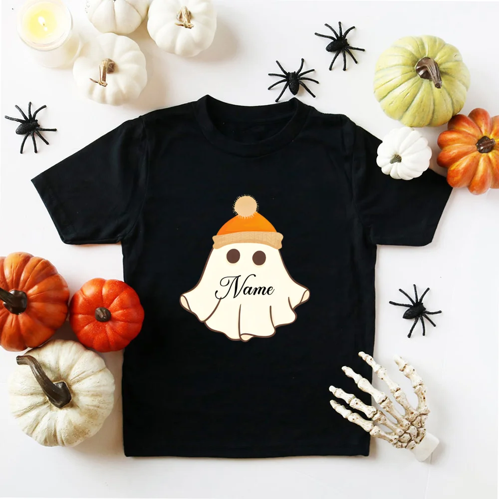 Camiseta Halloween personalizada vista frontal