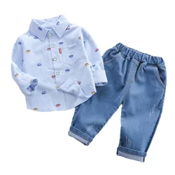Chándal infantil de primavera y otoño para bebés – Conjunto informal