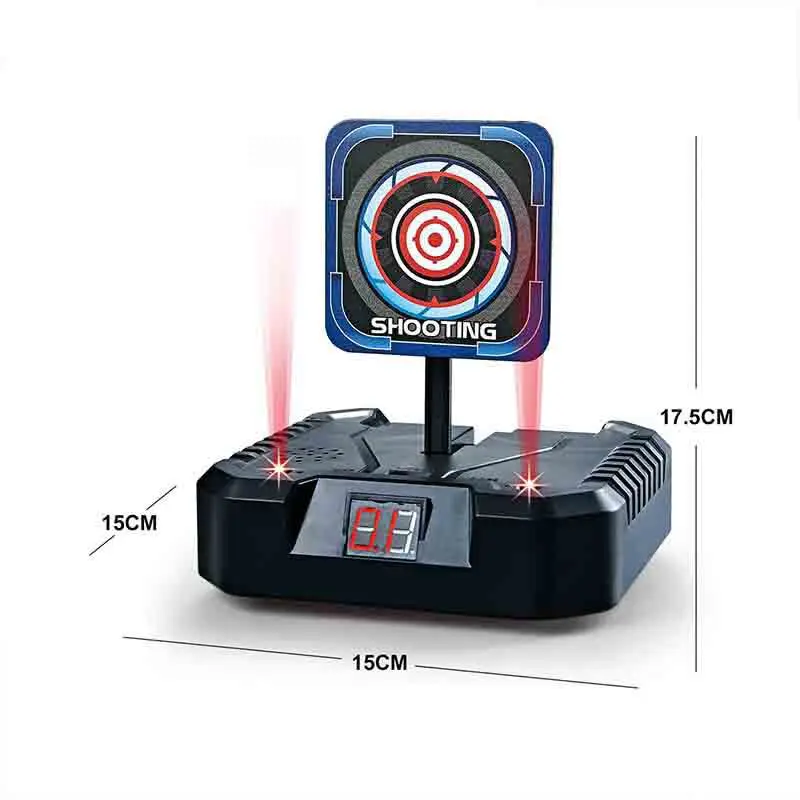 Objetivo Nerf automático tiro eléctrico con sonido y luz para niños - imagen 5