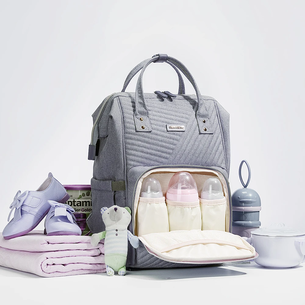 Sunveno mochila cambiador bebe con aislamiento y gran capacidad - imagen 2