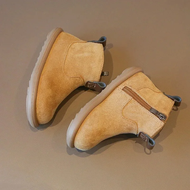 Botines antideslizantes de gamuza tipo Oxford para bebés y niños - imagen 4