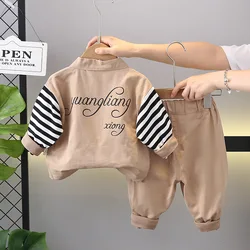 Conjunto de otoño para bebé niño: Chaqueta y chándal