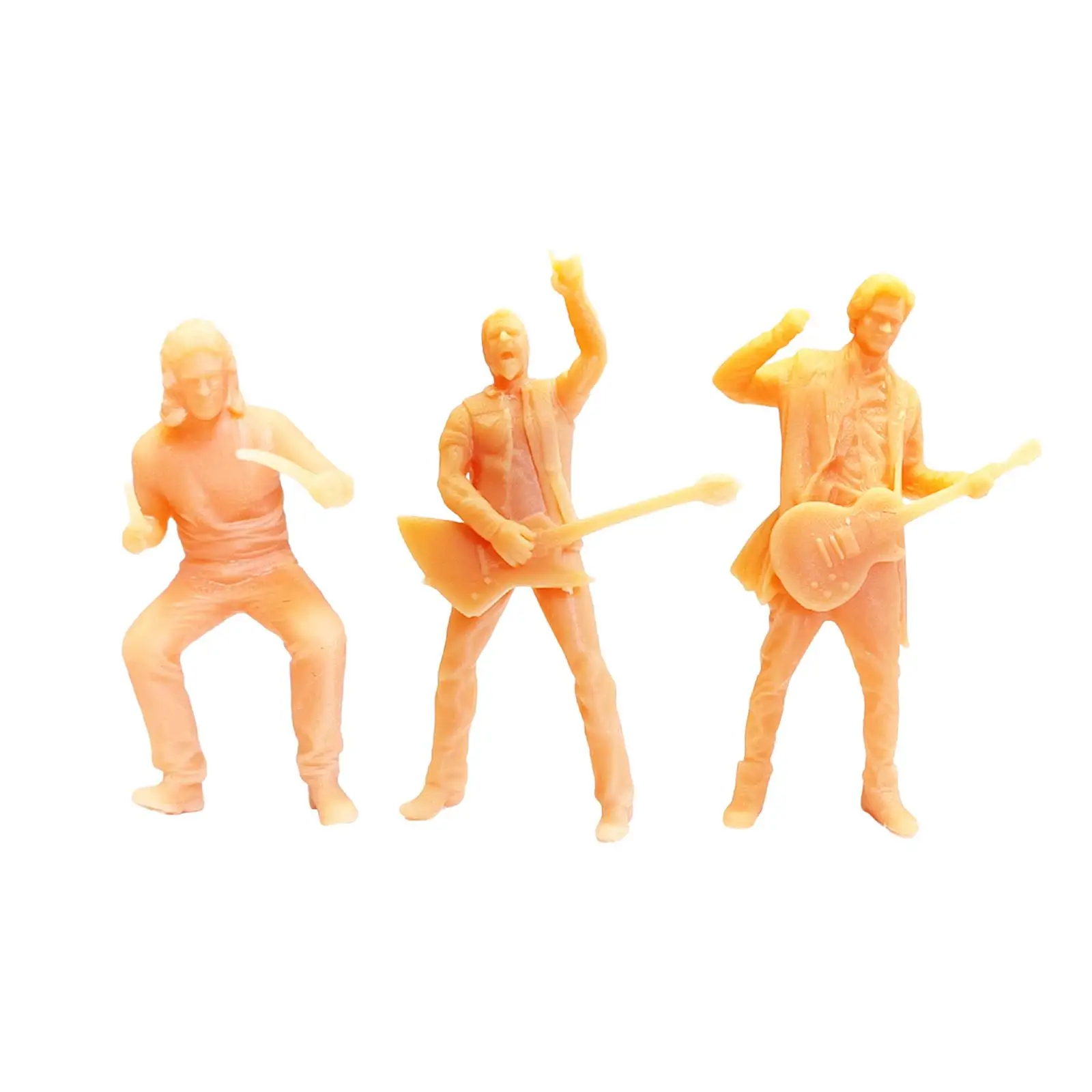 Figuras de diorama pintadas a mano – Miniaturas de resina ferromodelismo