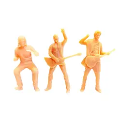 Figuras de diorama pintadas a mano – Miniaturas de resina ferromodelismo