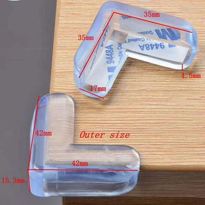 Protector de esquinas y bordes para muebles – Seguridad infantil - imagen 4