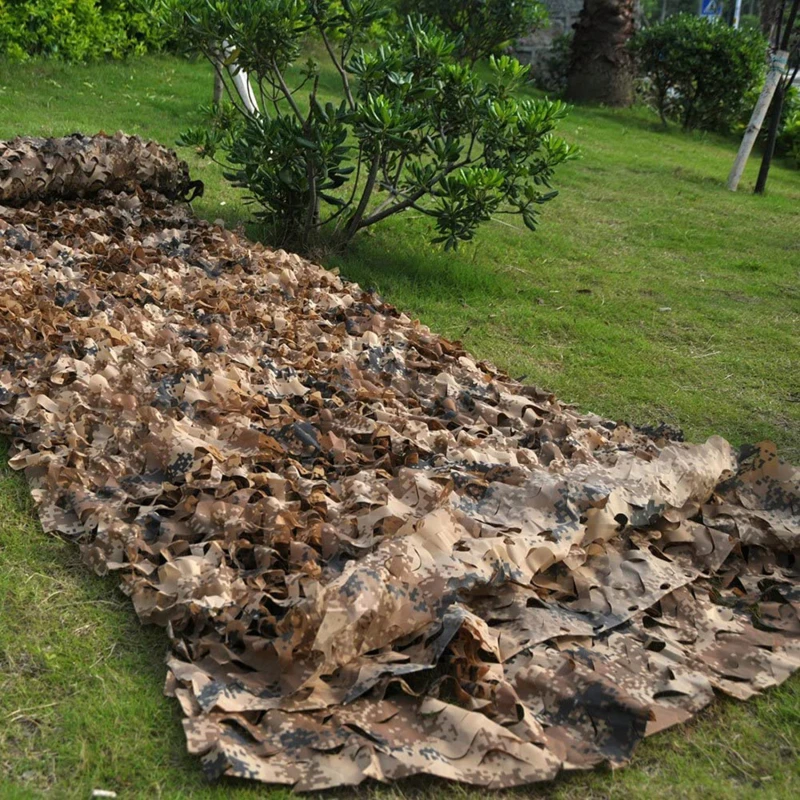 Red de camuflaje exterior con malla de sombreado para camping - imagen 4