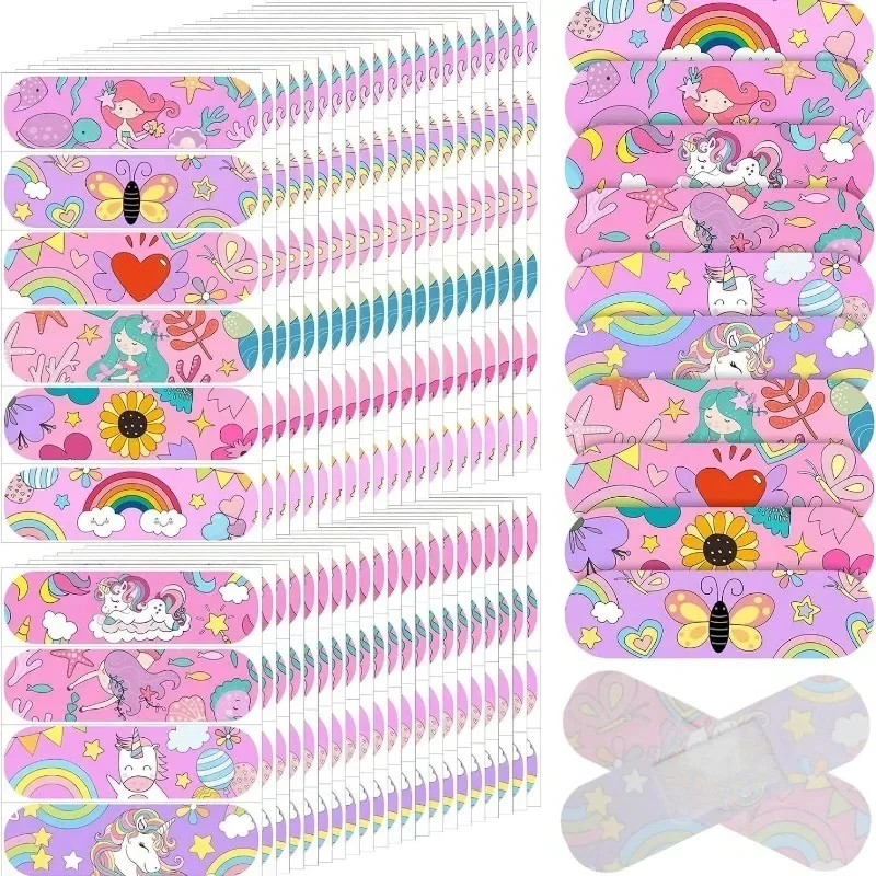 Tiritas infantiles con dibujos - parches rosa para vendajes Woundplast
