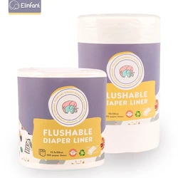 Elinfant Pañales Desechables de Bambú Biodegradables para Bebé