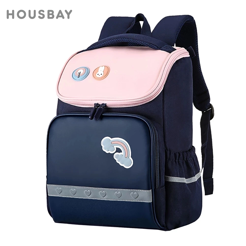 Mochila escolar impermeable con estampado dinosaurio para niños