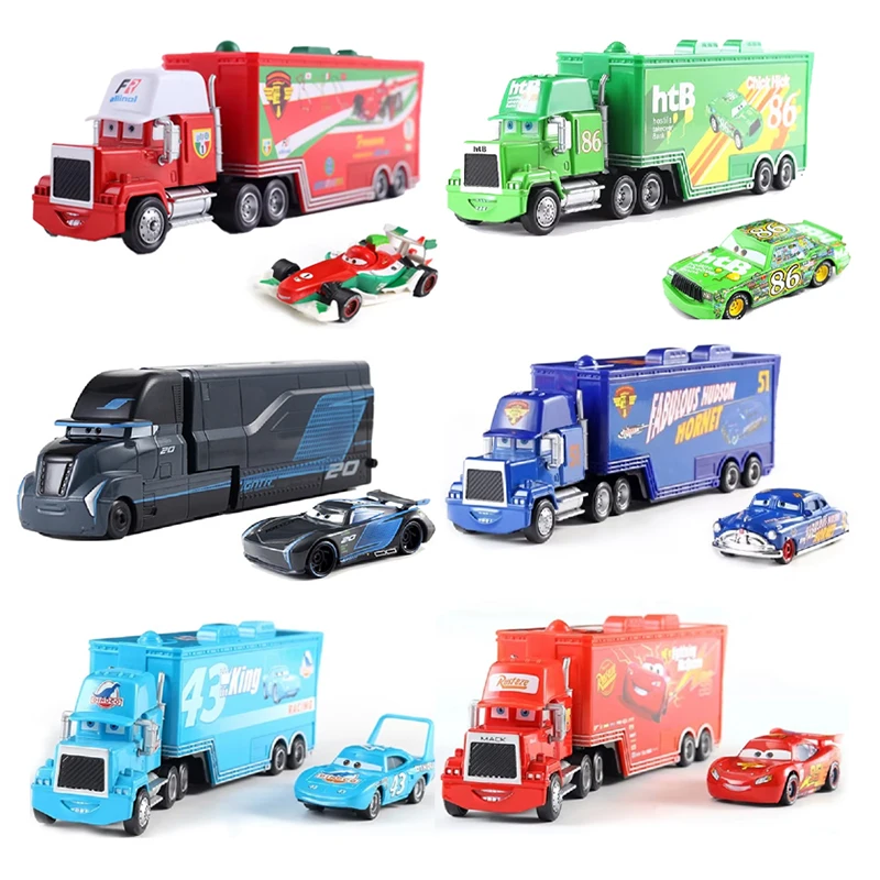Coche de carreras Lightning McQueen metálico para niños - imagen 2