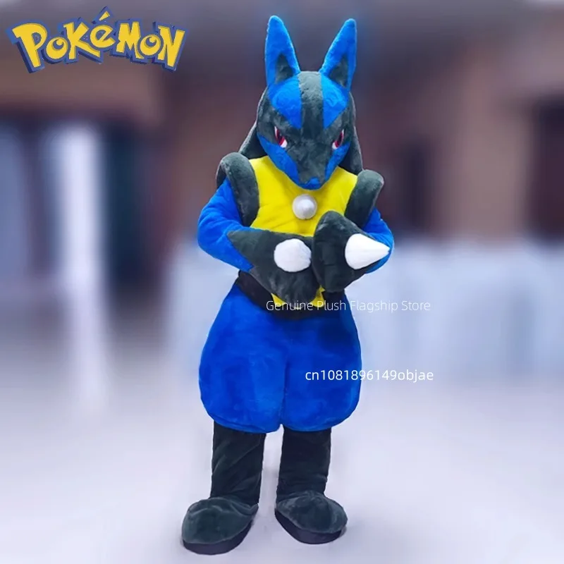 Peluche Pokémon Lucario y Zeraora grande, tipo almohada - imagen 2