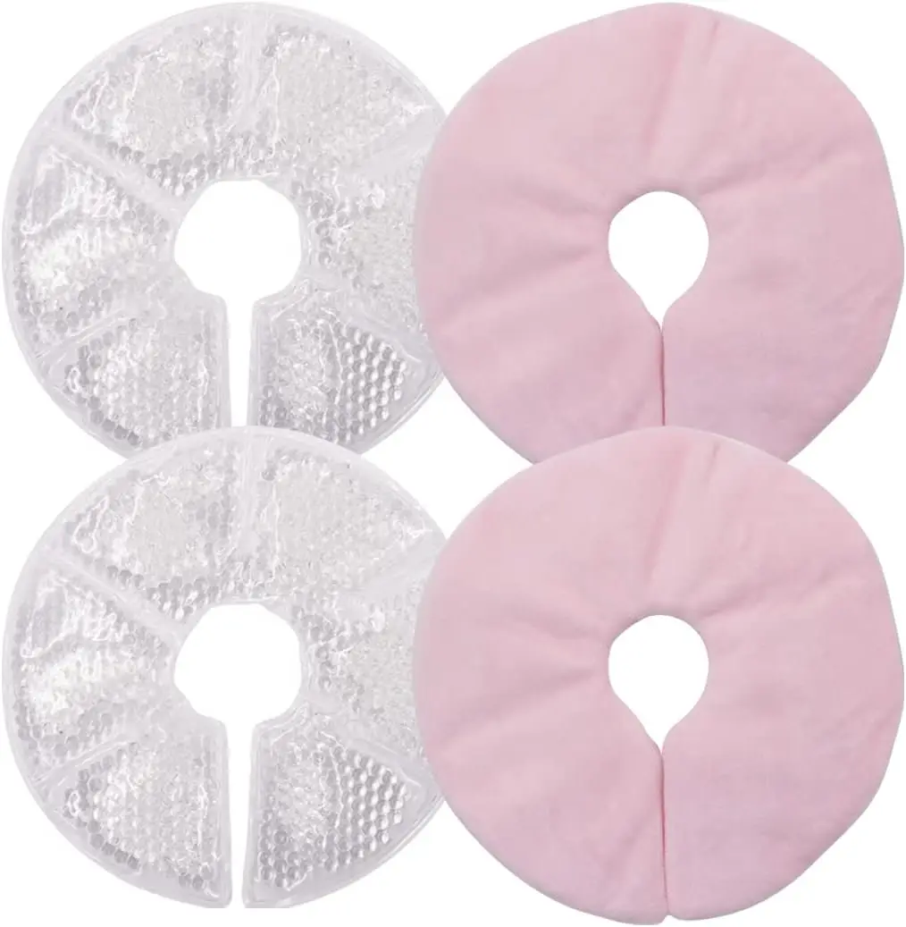 Almohadillas gel térmico para lactancia alivio senos maternidad - imagen 2