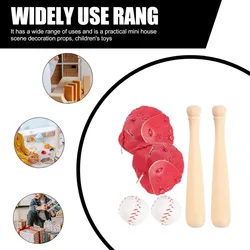 Guantes de béisbol infantiles en miniatura para juego y decoración
