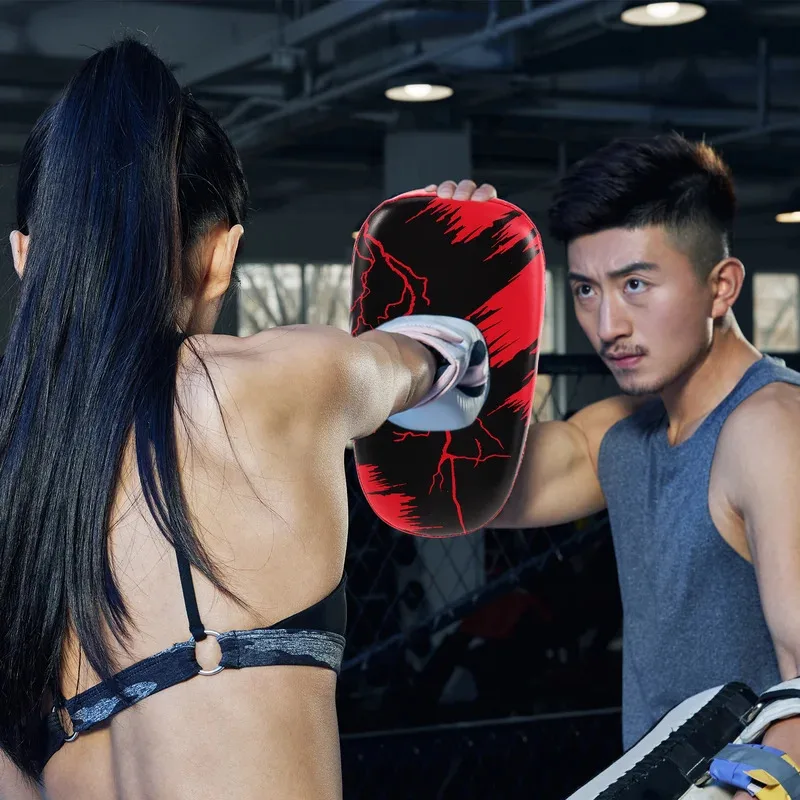 Almohadillas de entrenamiento para kickboxing y taekwondo – Escudo de sparring resistente - imagen 2
