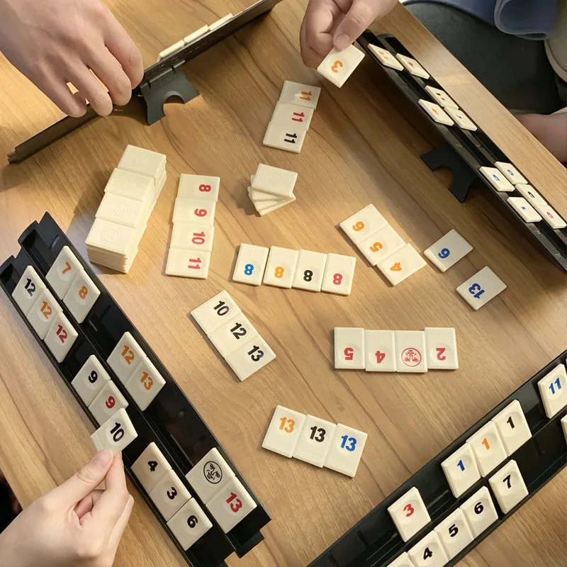 Mahjong israelí juego de cartas estratégico de viaje portátil - imagen 3