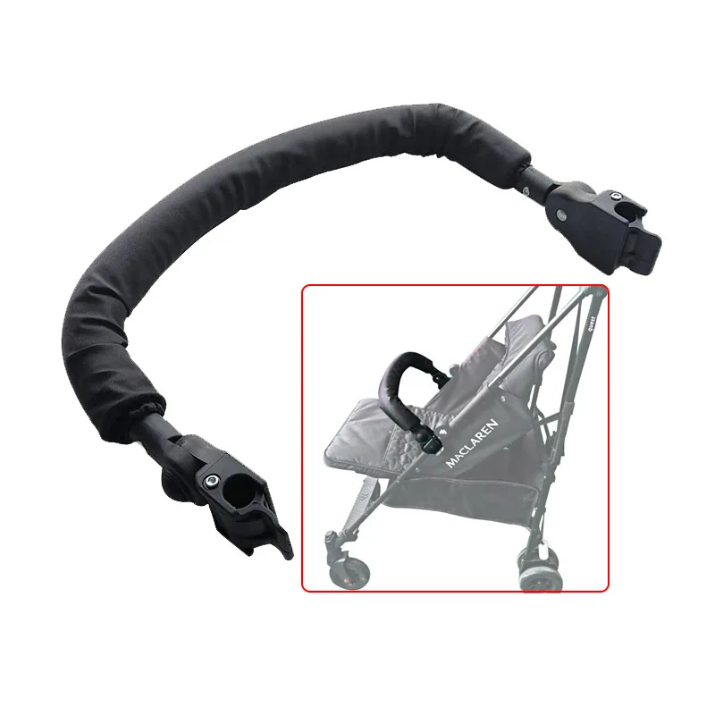 Barra de seguridad ajustable para cochecitos Mac Quest Triumph Volo