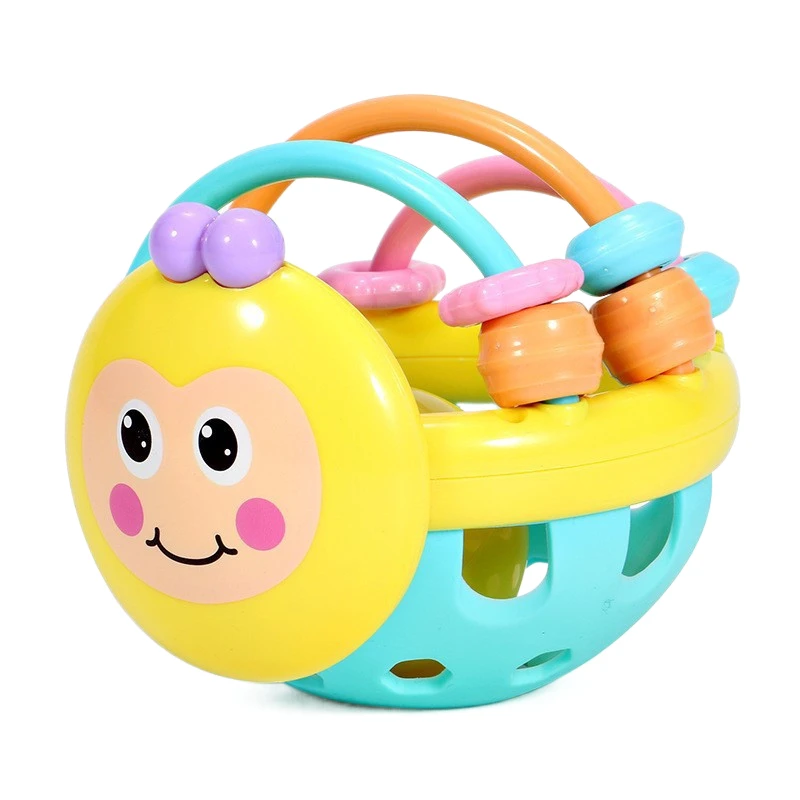 Juguete de dentición suave con sonajero mordedor sensorial bebé - imagen 5