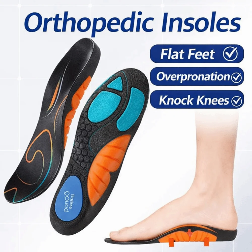 Plantillas ortopédicas con soporte de arco y absorción de impactos - imagen 3