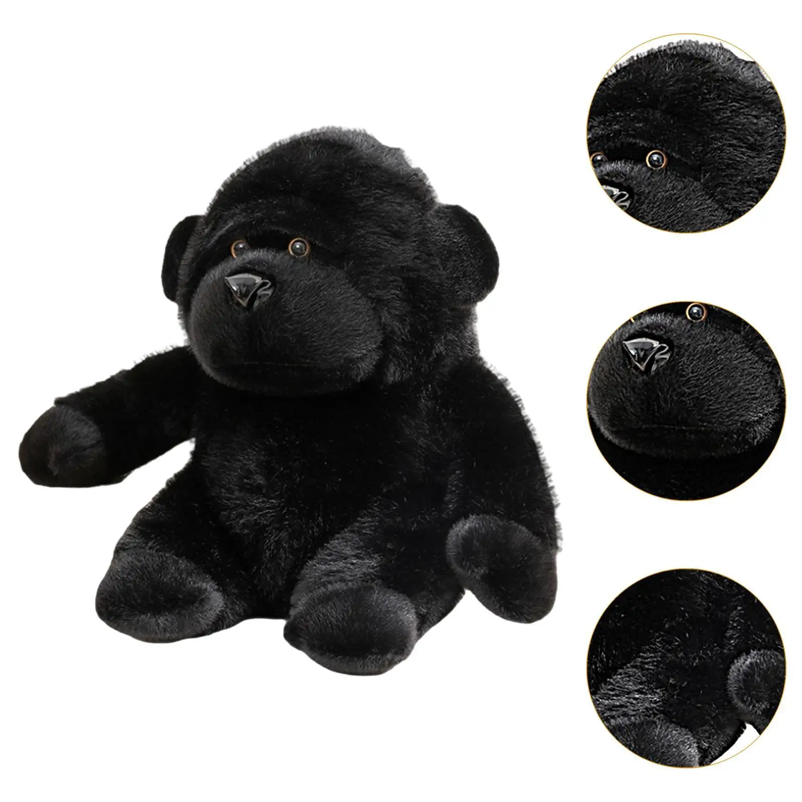 Peluche de chimpancé suave para niños, decoración infantil de cuarto - imagen 2