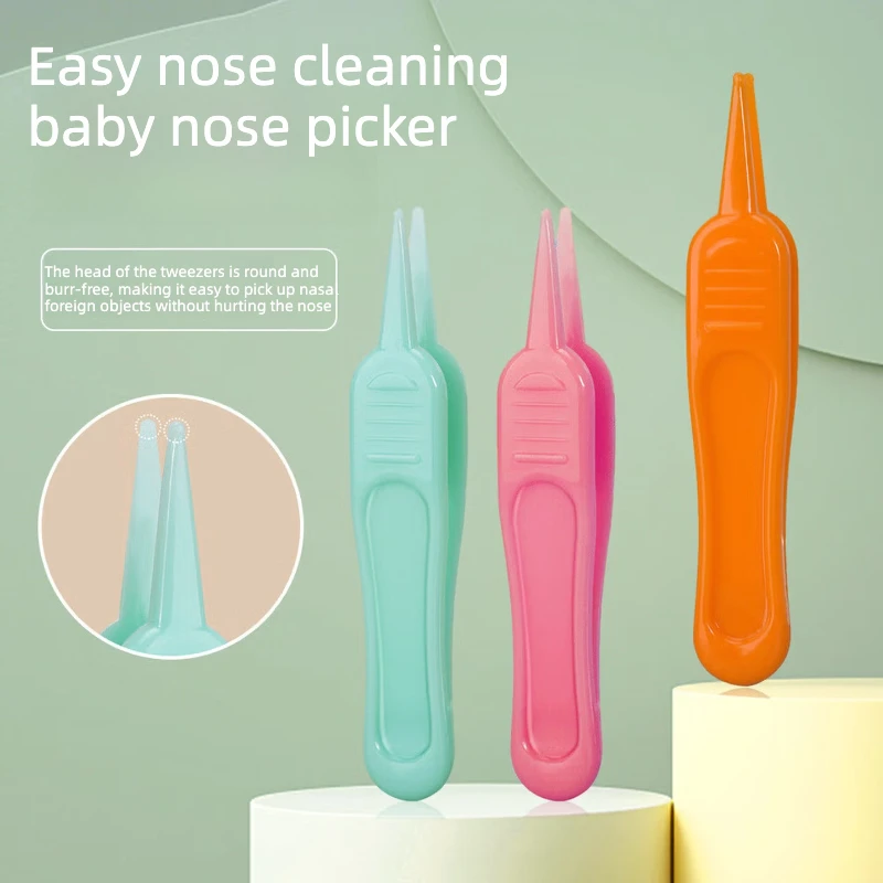 Kit de higiene para bebés con limpiador nasal y pinzas seguras - imagen 4