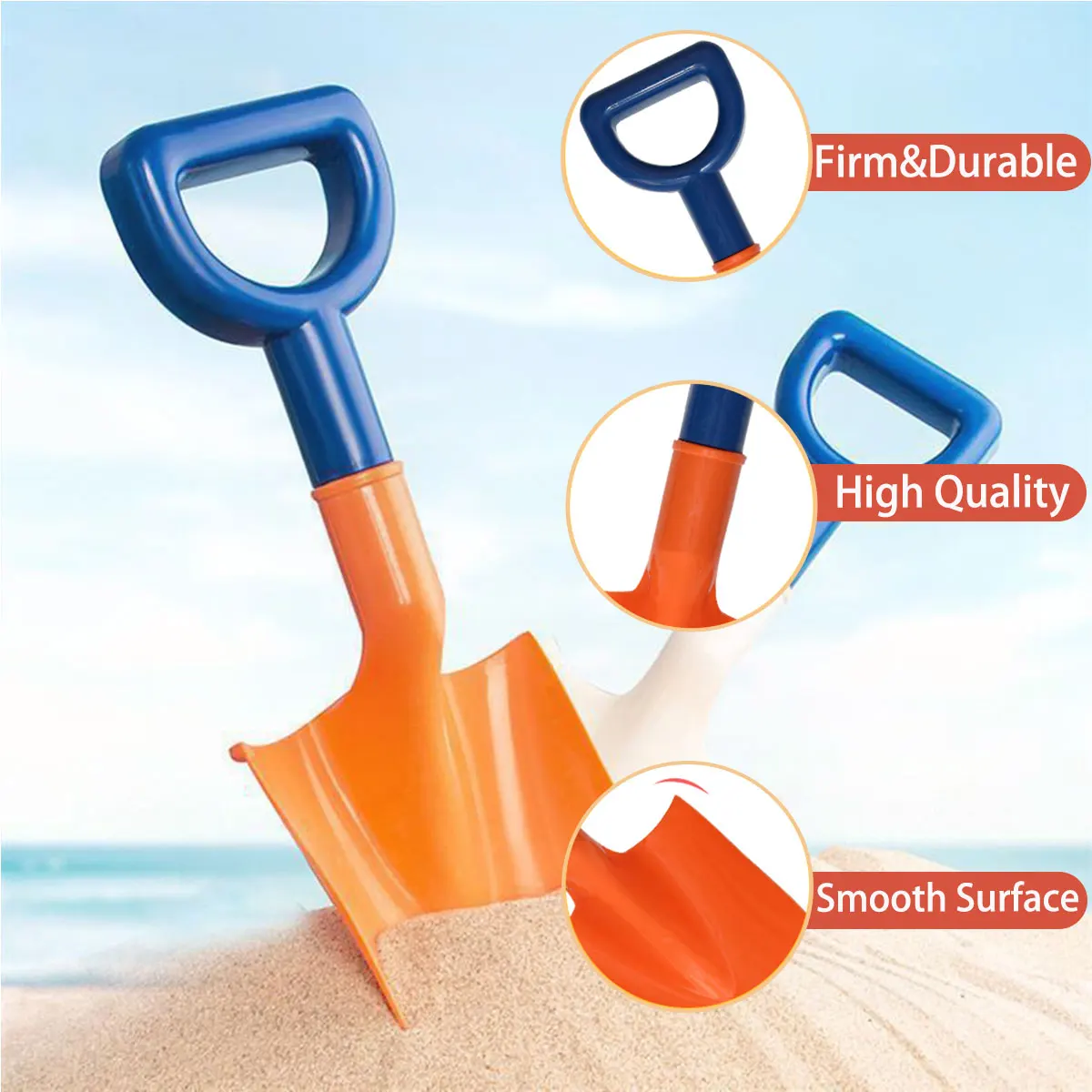 Excavadora infantil para jugar en la playa