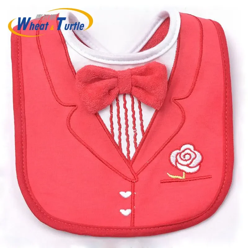 Babero de algodón impermeable para bebé – Capa absorbente - imagen 4