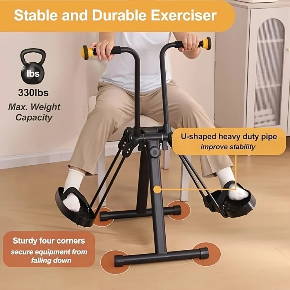 Bicicleta de ejercicio con pedales para recuperación de mayores - imagen 4