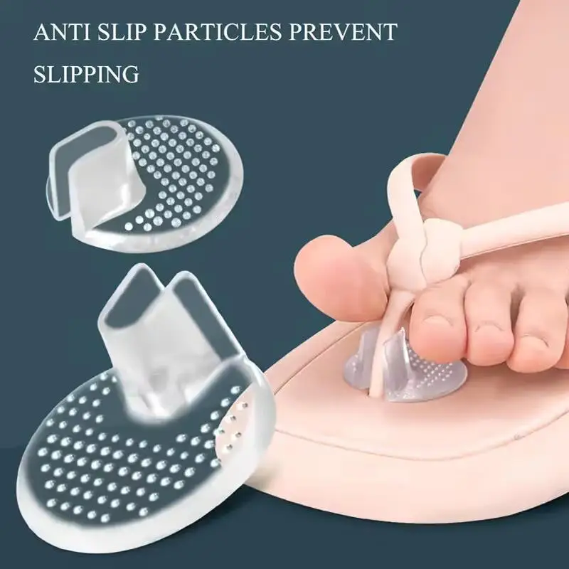 Almohadillas antideslizantes de gel de silicona para sandalias