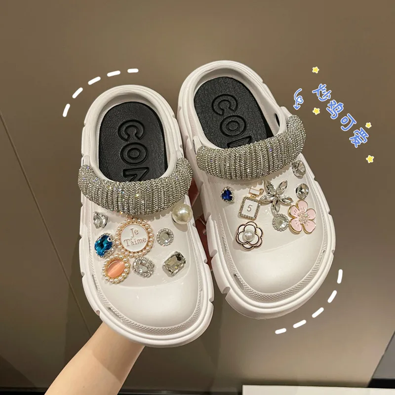 Chanclas infantiles con suela gruesa para playa y jardín - imagen 5
