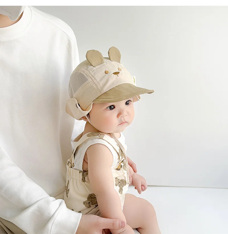 Gorra infantil de protección solar
