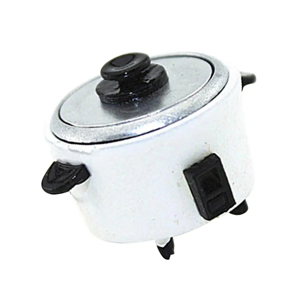 Mini cocina eléctrica de juguete para casa de muñecas - imagen 2