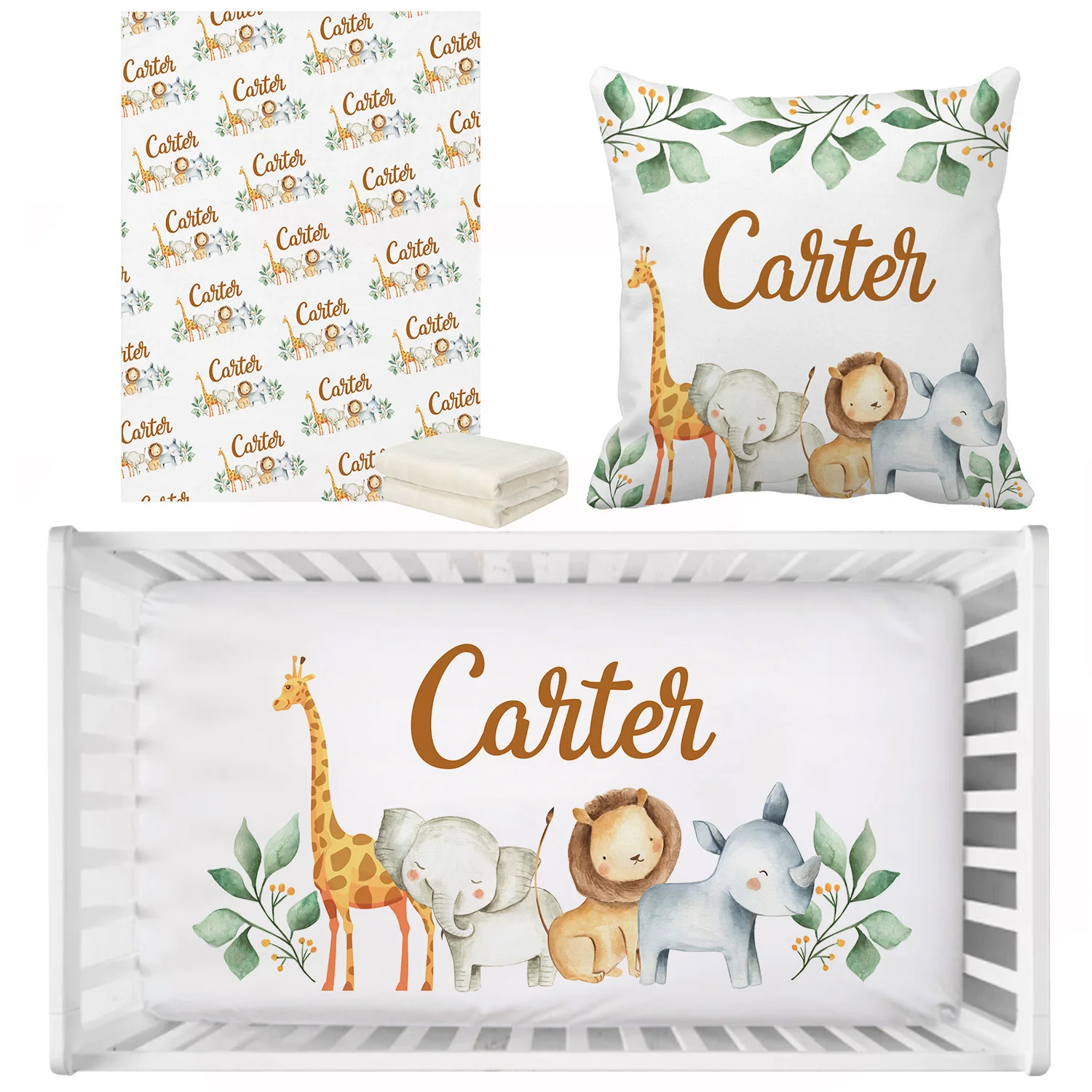 Funda de almohada doble cara con cremallera
