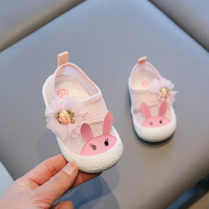 Zapatillas antideslizantes de malla transpirable para niña - imagen 4