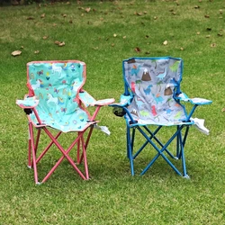 Silla plegable infantil de camping impermeable de acero antidesgarro