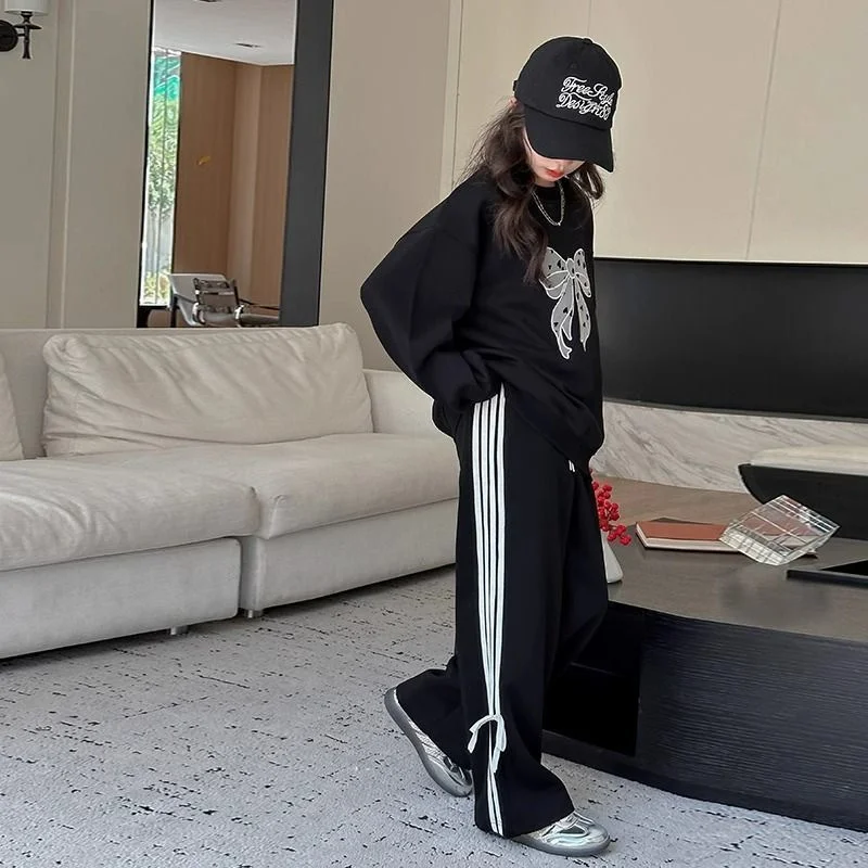 Conjunto de jersey y pantalón para niño con pajarita elegante - imagen 3