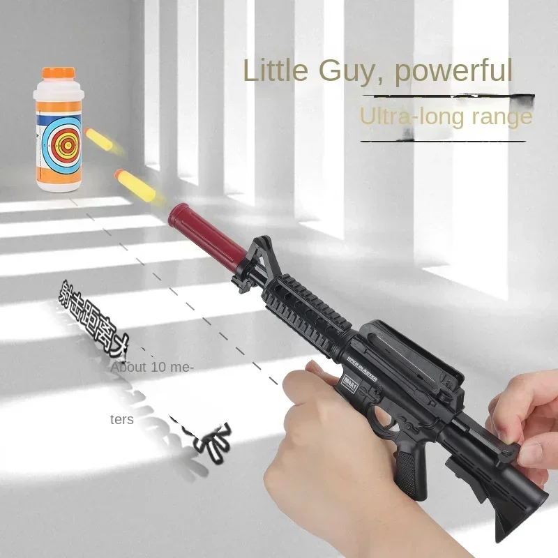 Mini AK47 de juguete con balas blandas para niños