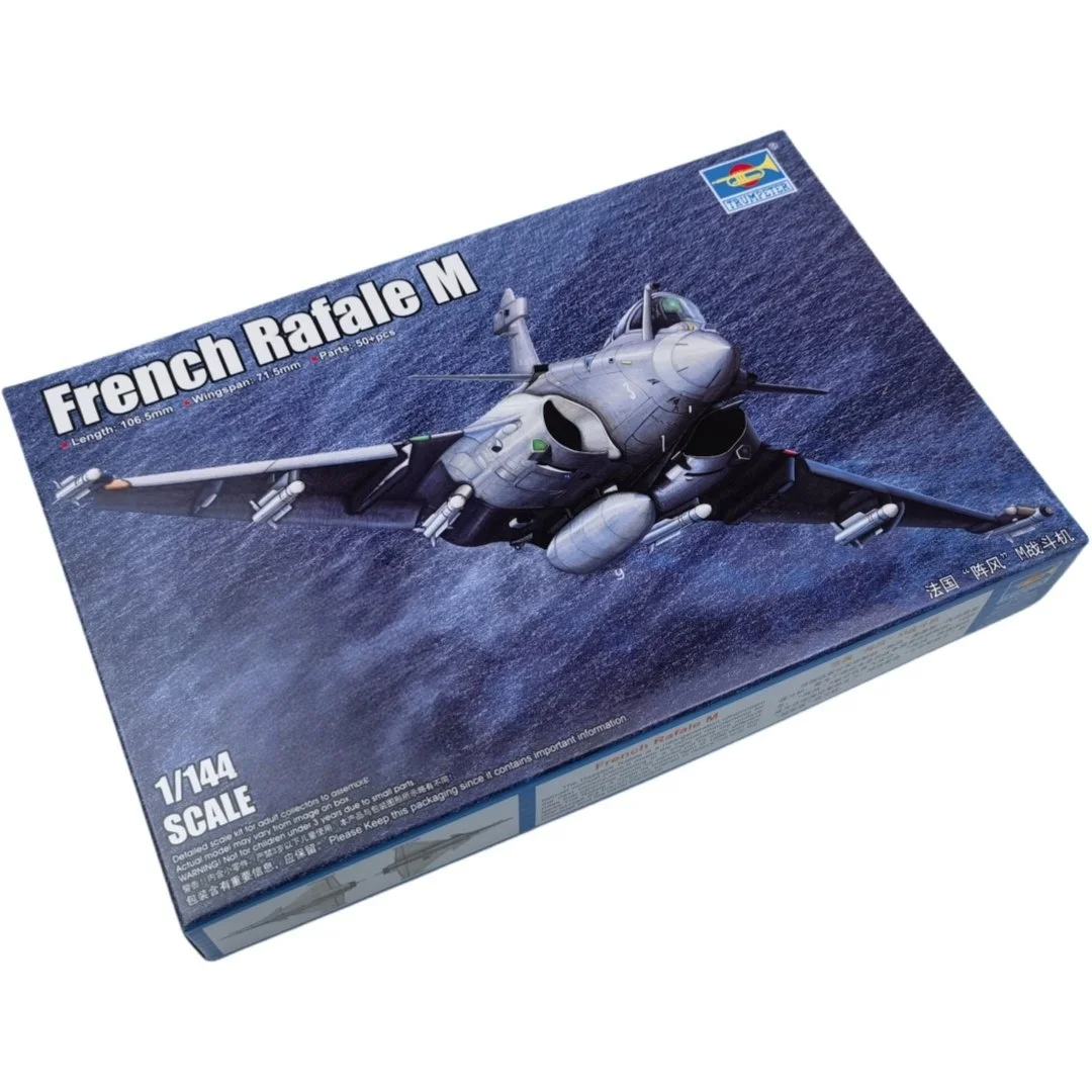 TRUMPETER Maqueta de avión Rafale M de plástico para ensamblar