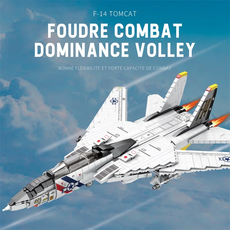 F14 Tomcat: avión militar coleccionable para niños - imagen 5