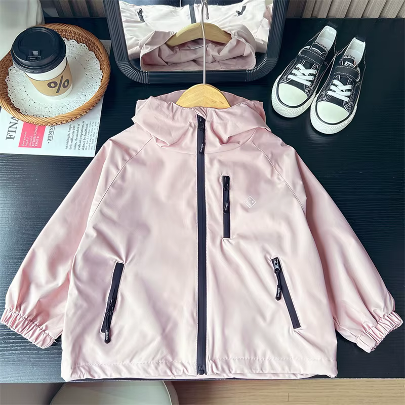 Chaqueta infantil holgada en varios colores
