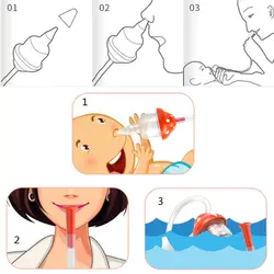 Aspirador nasal para bebé – Limpia y despega la nariz con seguridad