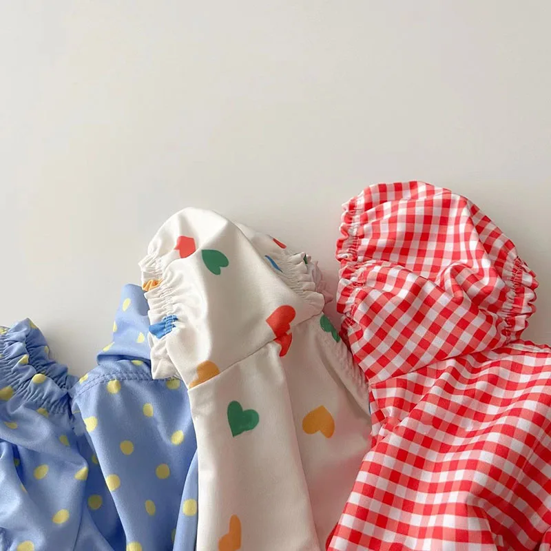 MILANCEL Bañador estampado corazón niño niña