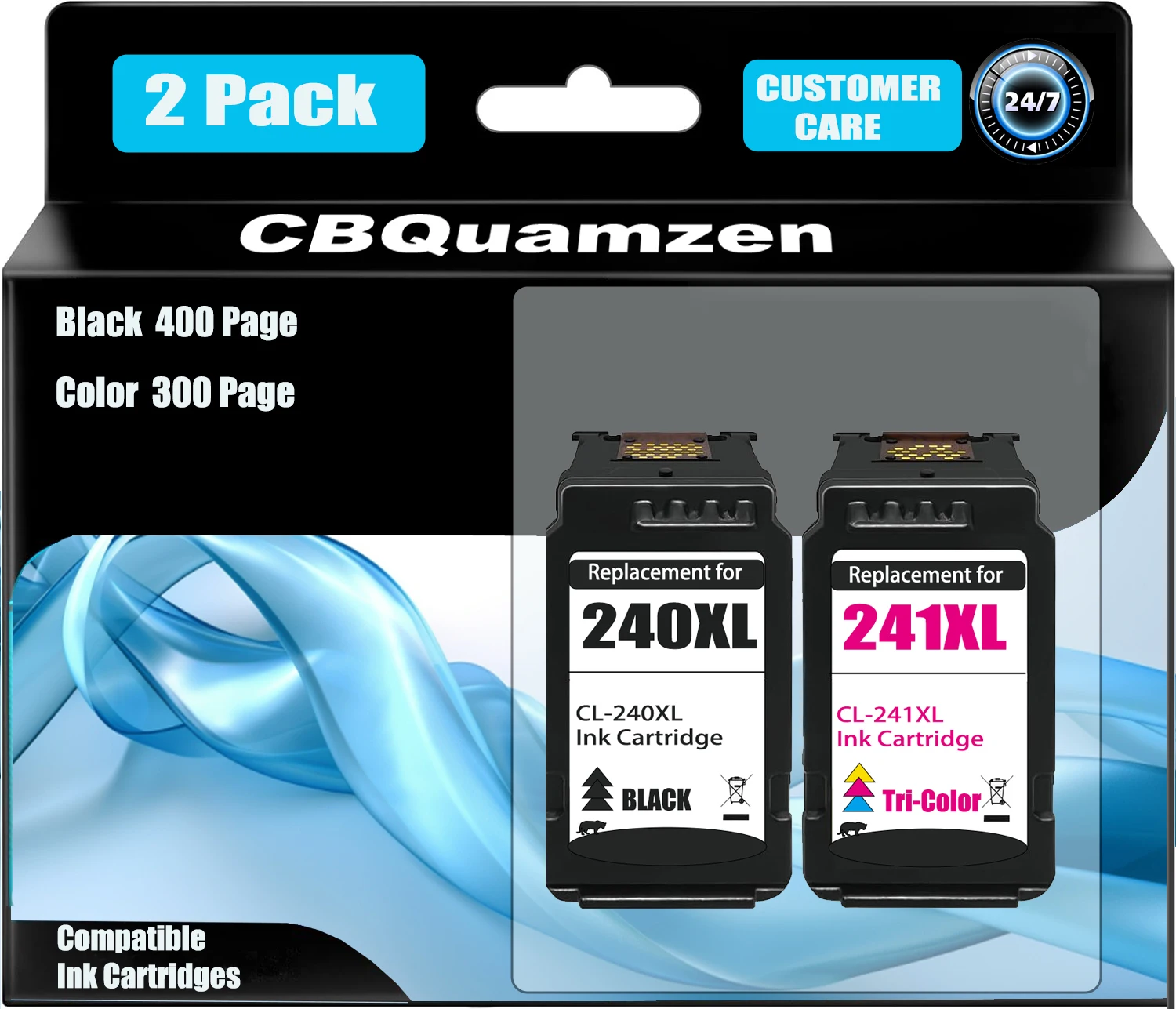 Cartucho de tinta compatible Canon de alta capacidad negro y color - imagen 3