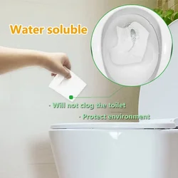 Cubre asiento de inodoro portátil desechable para viaje