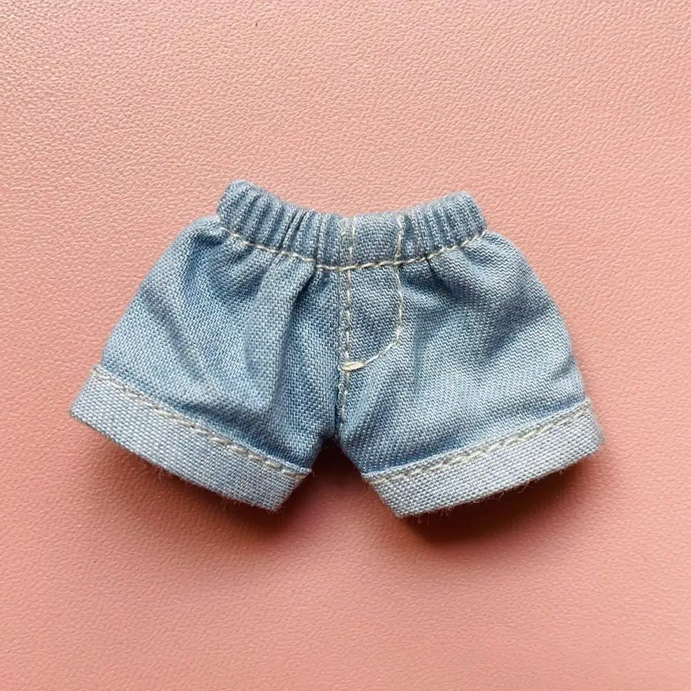 Pantalones vaqueros cortos para muñecas - Cintura elástica Obitsu Molly - imagen 4